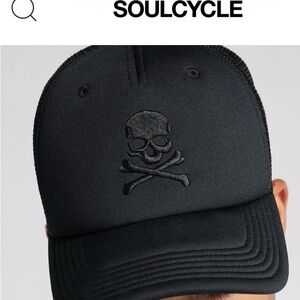 SoulCycle Bozeman baseball hat with Skull Design